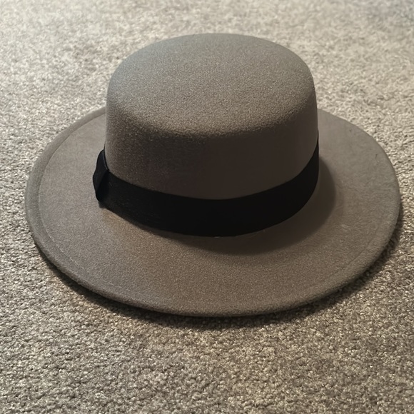 Flat brim fedora NWOT - Picture 3 of 9